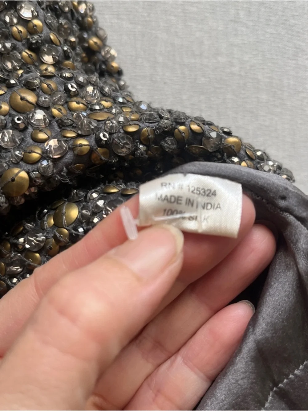 Haute Hippie Beaded Silk Mini Skirt Embellished XS - Picture 4 of 10